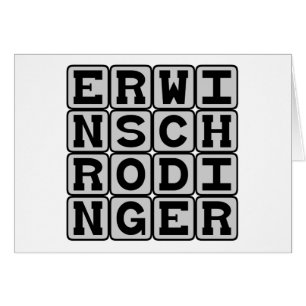 Erwin Schrodinger, théoricien quantique