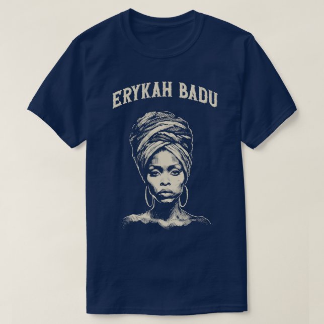 Erykah Badu 1 T-Shirt (Design vorne)