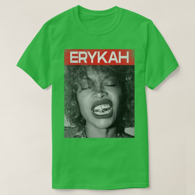 Erykah badu TShirt 1 (Design vorne)