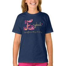 Erykah Girls Name bedeutet E Mongram Herz
