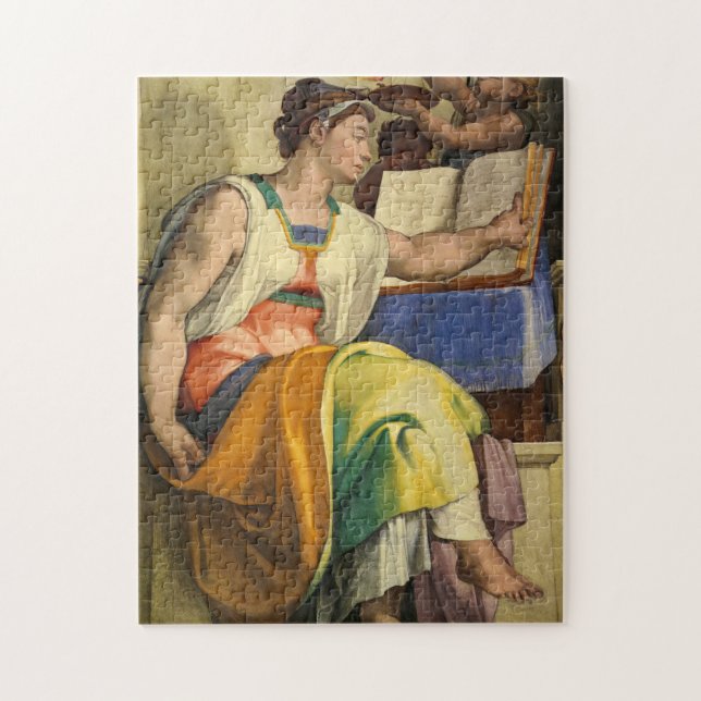 Erythraean Sibyl von Michelangelo (Vertikal)