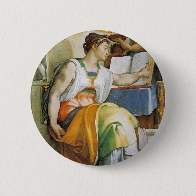 Erythrean Sibyl Button (Vorderseite)
