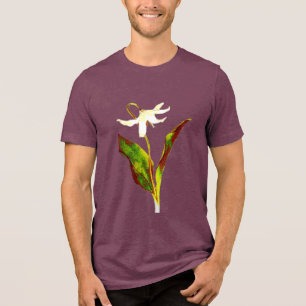 Erythronium Grandiflorum Tri-Blend Shirt