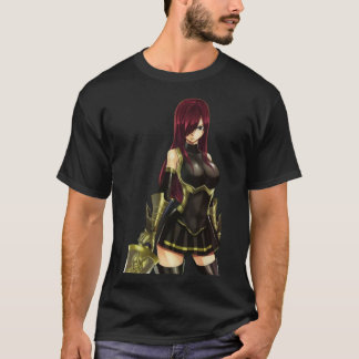 Erza Scarlett-Schwarzgold T-Shirt