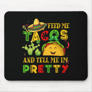 Erzähl mir von Taco Pretty Shirt Cinco De Mayo Lus Mousepad