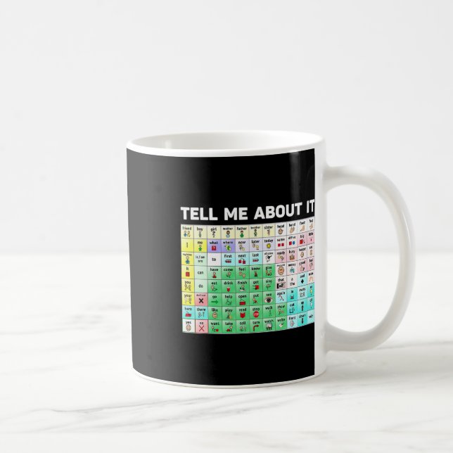 Erzähl mir, wie es die Sprachpathologie von AAC Sp Kaffeetasse (Rechts)