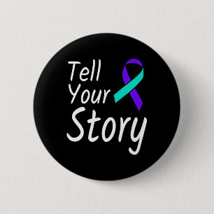 Erzählen Sie Ihren "Story Suicide Prevention Ribbo Button