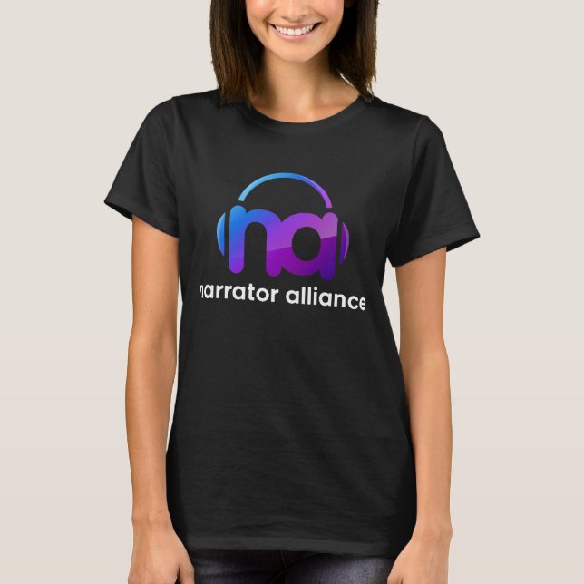 Erzähler Alliance Black T - Shirt (Vorderseite)