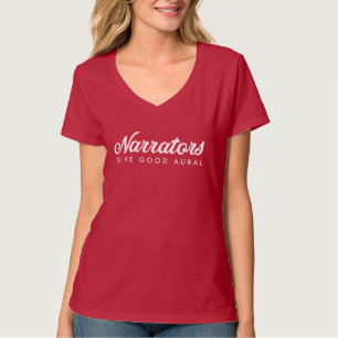 Erzähler geben Jersey das ftball der guten T-Shirt