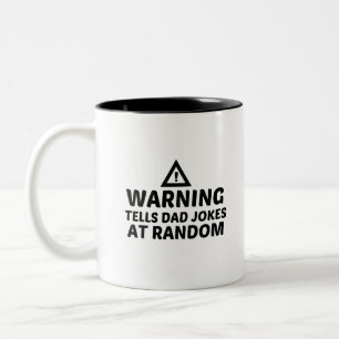 ERZÄHLT VATER IM RANDOM ZWEIFARBIGE TASSE