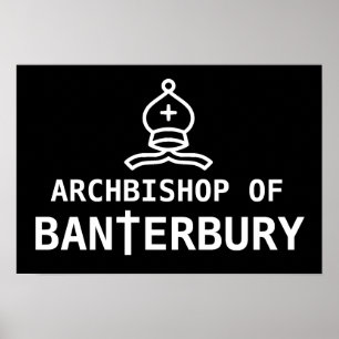 Erzbischof des Banterbury Poster