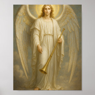 Erzengel Gabriel – Göttlicher Bote des Lichts Poster