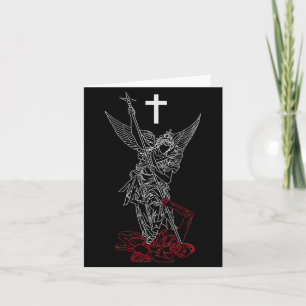 Erzengel Michael besiegt Satan Karte