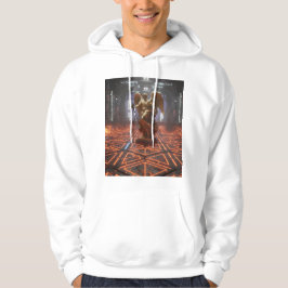 Erzengel Michael – gotische Engelsstatue  Hoodie