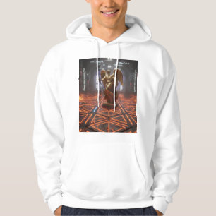Erzengel Michael – gotische Engelsstatue Hoodie