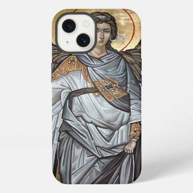 Erzengel Michael iPhone Hülle (Rückseite)