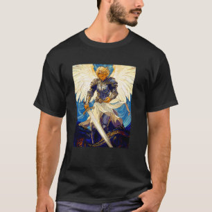 Erzengel Michael Katholische Christliche Frauen T-Shirt