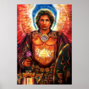 Erzengel Michael Poster