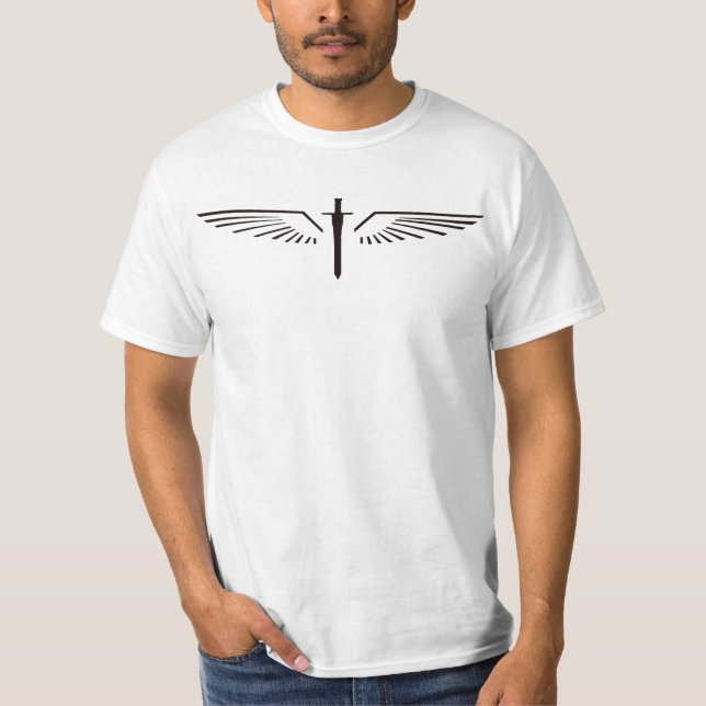 Erzengel-Produktionslogo T-Shirt (Vorderseite)