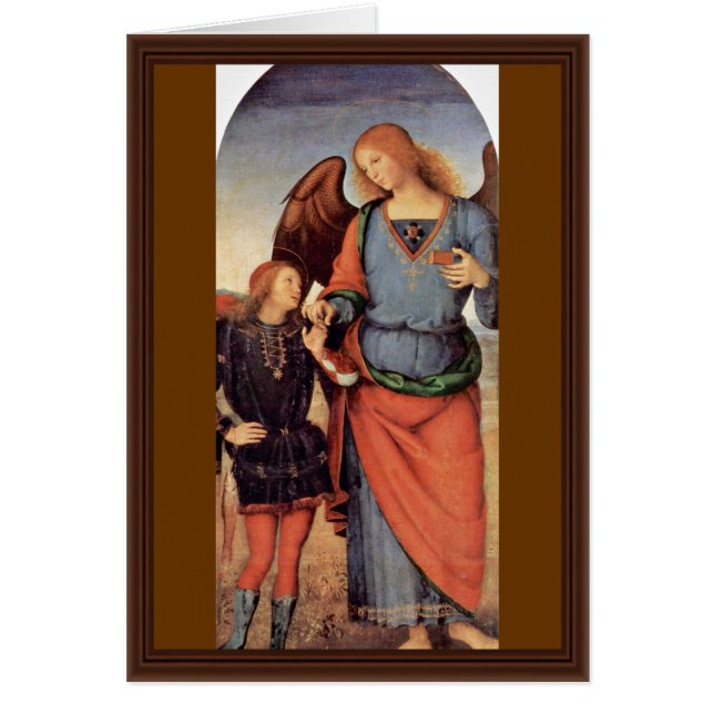Erzengel-RAPHAEL und Tobias klein (Vorne)