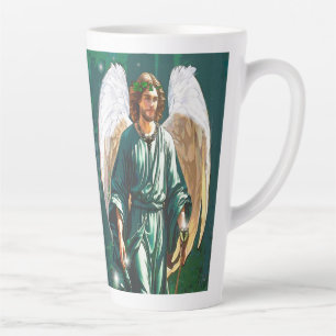 Erzengel Sankt Raphael Heilender Engel Gebet Grün Milchtasse
