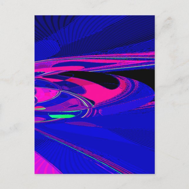 Erzengel Wing von Robert S. Lee Postkarte (Vorderseite)