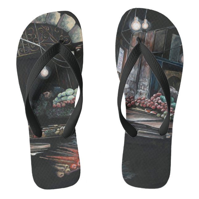 Erzeugnisse einer gequälten Ernte, Jerusalem Flip Flops (Fußbett)