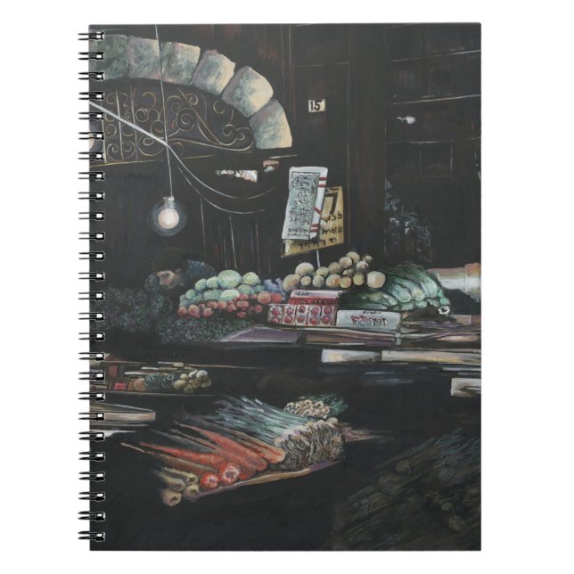 Erzeugnisse einer gequälten Ernte, Jerusalem Notizblock (Vorderseite)