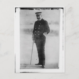 Erzherzog Franz Ferdinand von Österreich Postkarte