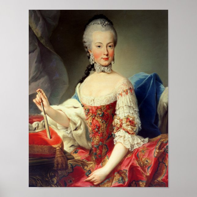 Erzherzogin Maria Amalia Habsburg-Lothringen Poster (Vorne)
