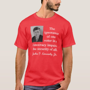 Erziehen Sie sich, dann wählen Sie! T-Shirt