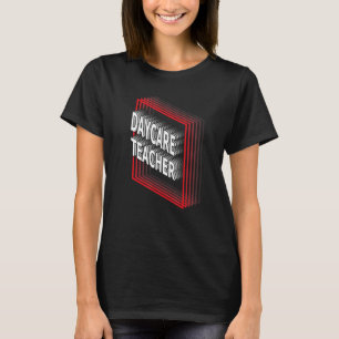 Erzieher Berufstitel Würdigung Retro T-Shirt