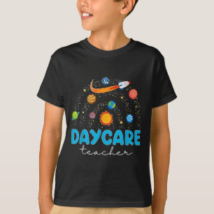 Erzieher Rakete Weltraum Äußeres Sonnensystem T-Shirt