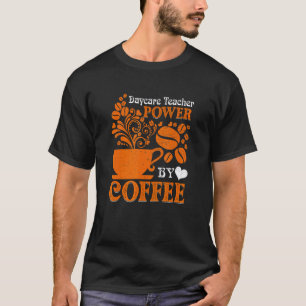Erzieherin Kaffee Kinderbetreuung Retro T-Shirt