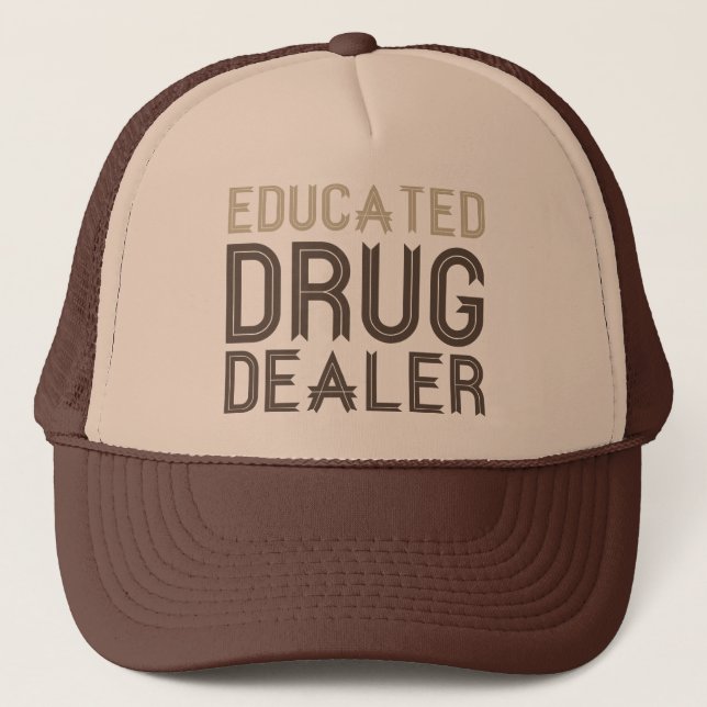 Erziehter Arzneimittelhändler (Apotheker) Truckerkappe (Vorderseite)