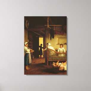 Erziehung, 1867 leinwanddruck