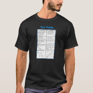 Erziehungsmathematik mit zwei Punkten (V2) T-Shirt