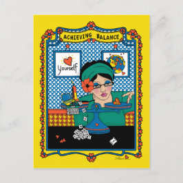 Erzielung eines Saldos_B_ Postkarte