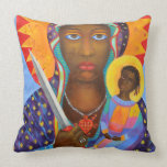 Erzulie Dantor Black Madonna Voodoo Kissen<br><div class="desc">Erzulie Dantor Voodoo New Orleans, Wudu art - druckt auf verschiedenen Materialien. Eine tolle Geschenkidee, um Ihre Zuhause aufzuhellen. Kaufen Sie dieses Kunstwerk auch auf Telefonkisten, Kleidung, Tasse, Kissen und mehr. Poster und Kunstdruck auf Kleidung und für Ihre Wand - verschiedene Hintergründe - großartig für Sie persönlich und für die...</div>