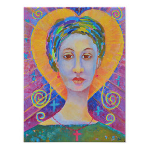 Erzulie Freda Voodoo New Orleans Dantor Wudu Kunst Fotodruck