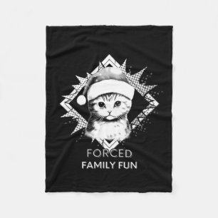 Erzwungener Familienspaß Fleecedecke
