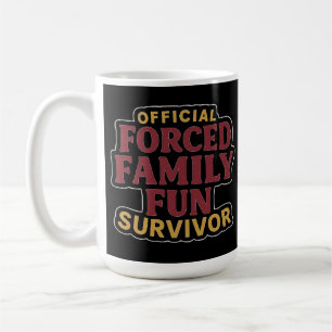 Erzwungener Familienspass Survivor Funny Family Wi Kaffeetasse