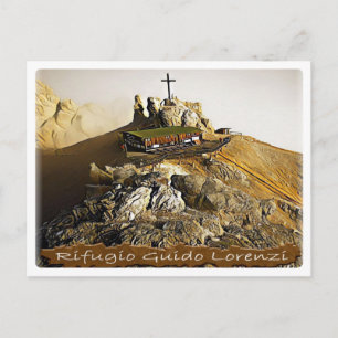 Es - Alphütte Guido Lorenzi - Dolomiti - Postkarte
