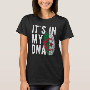 es befindet sich in meiner DNA Algerien-Flagge Fin T-Shirt
