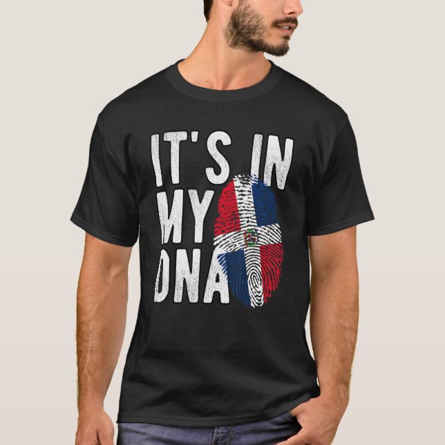 es befindet sich in meiner DNS-Dominikanische Repu T-Shirt (Vorderseite)