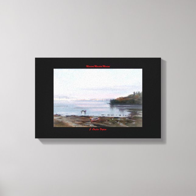 Es bemannt/bemannt/bemannt leinwanddruck (Vorderseite)