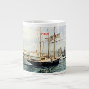 Es bemannt/bemannt/Seascape Jumbo-Tasse