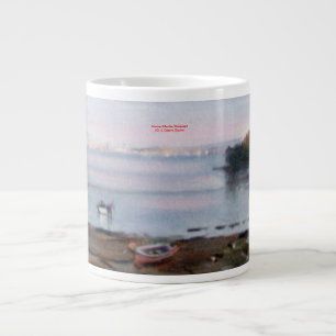 Es bemannt/bemannt/Seascape Jumbo-Tasse