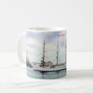 Es bemannt/bemannt/Seascape Kaffeetasse
