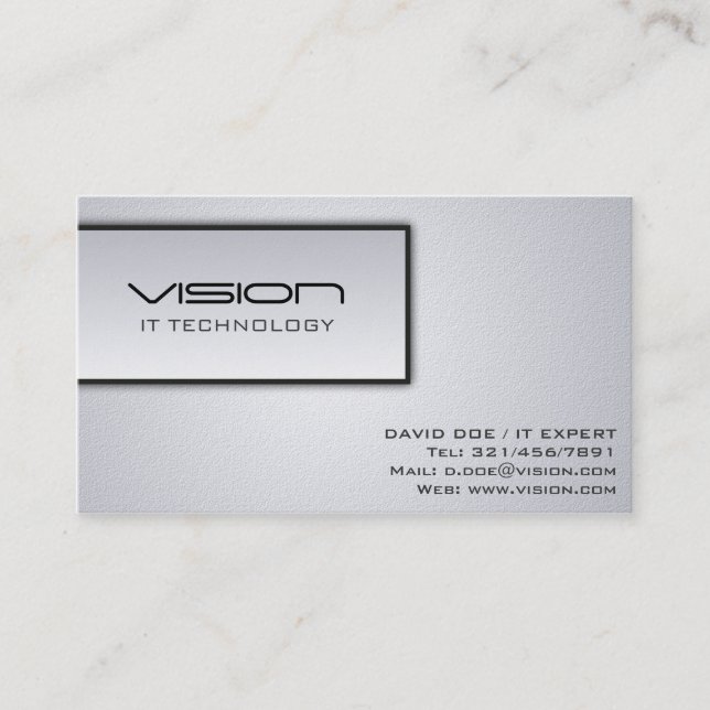 ES Berater - Visitenkarten Visitenkarte (Vorderseite)